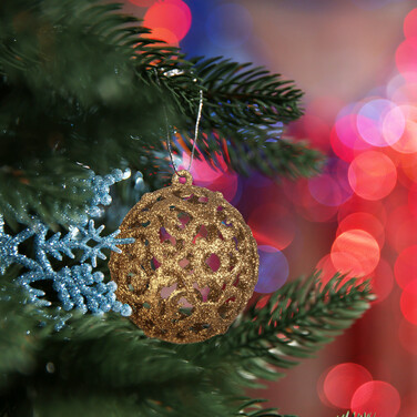 Relaxdays Set of 50 Christmas Baubles