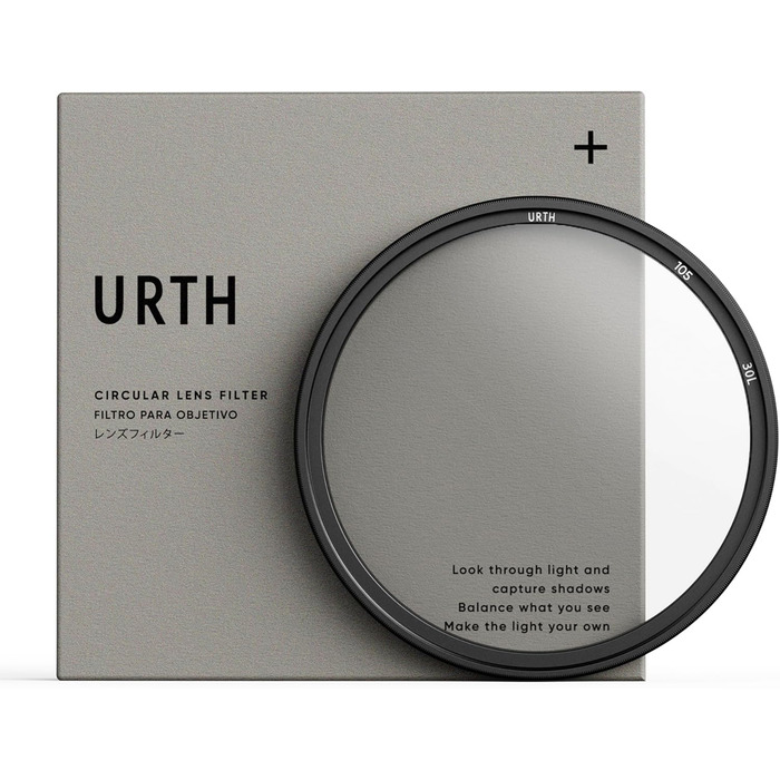 Фільтр об'єктива Urth UV (Plus+) – ультратонкий, 30-шаровий, захист камери з нанопокриттям (105 мм)
