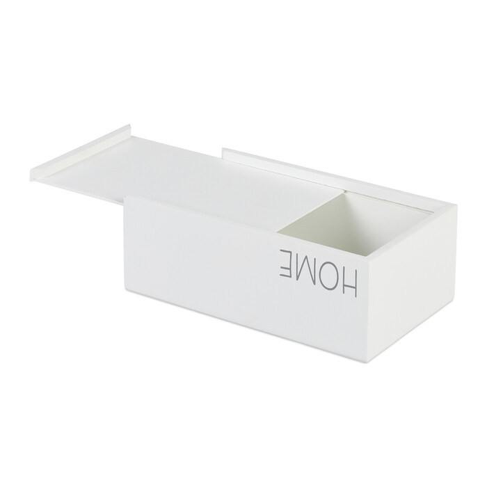 Relaxdays Tissue Box 'Home'