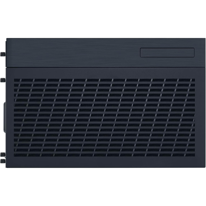 Корпус Lian Li O11 Dynamic Mini V2 Flow: компактний ATX Midi-Tower з двокамерним дизайном, скляною панеллю та модульною конструкцією. 5 вентиляторів встановлено. Чорний колір.