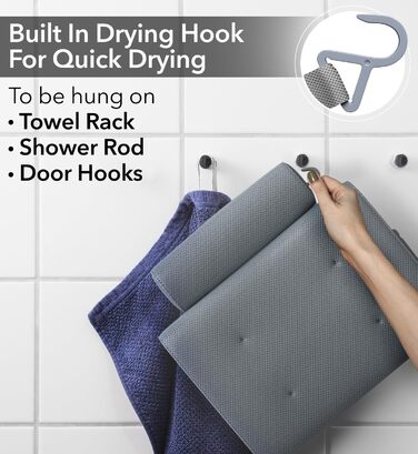 Everlasting Comfort Luxury Bath Pillow - Head, Neck, and Back Support Cushion for Bathtub, Spa, and Soaking