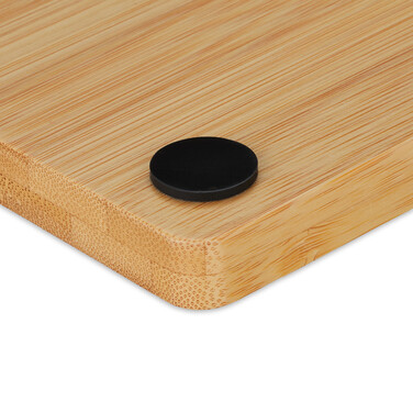 Relaxdays Bamboo Cheese Board with 2-Piece Utensil Set