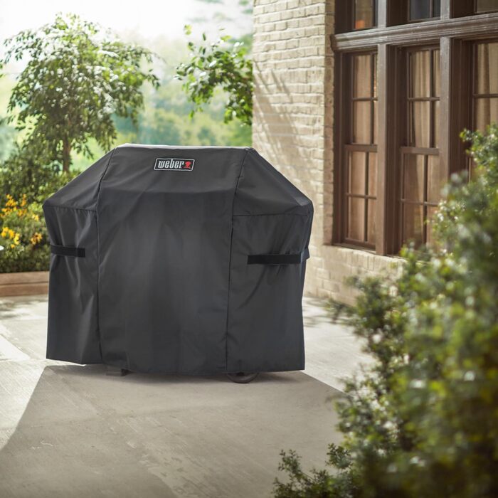 Преміальна чохол Weber для гриля Spirit/Spirit II 300, дихаючий, водо- та UV-стійкий, з липучкою, чорний