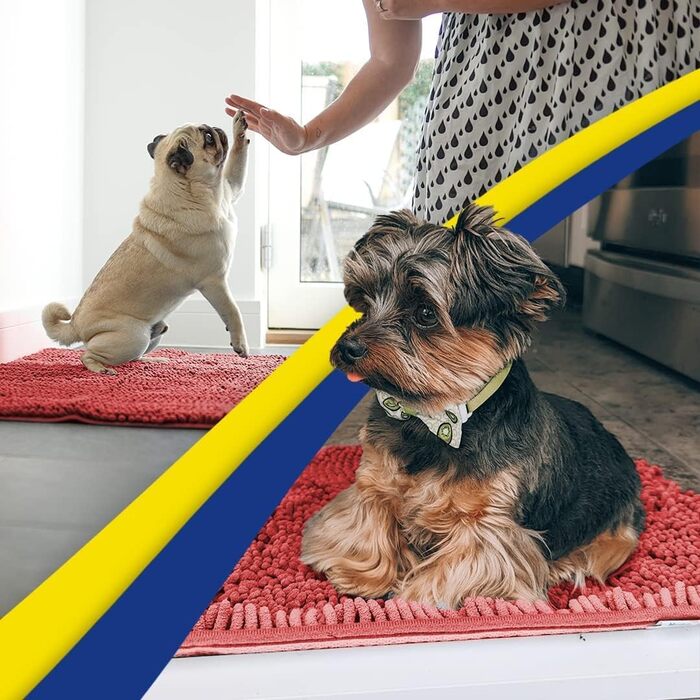 Килимок для дому Muddy Mat® Super Absorbent, мікрофібра, швидковисихаючий, антиковзний, 19'x30' (91x183 см)