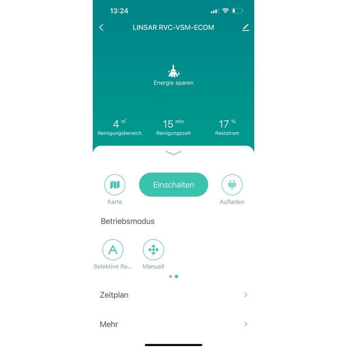 Робот-пилосос з функцією миття - 3 в 1. З пультом дистанційного керування, акумулятор 120 хв, для твердих підлог, килимів, шерсті тварин. Чорний.