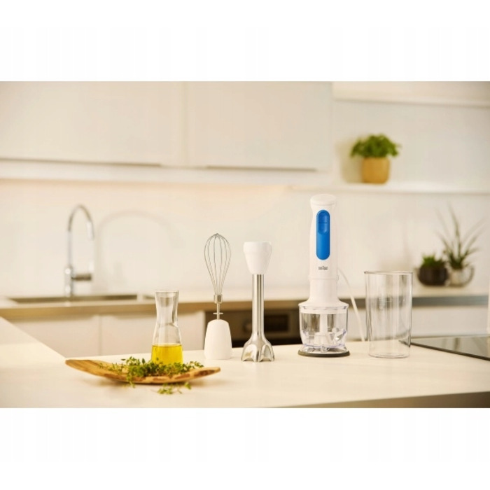 Блендер Braun MultiQuick 3 MQ30.202M 900 Вт з подрібнювачем та вінчиком