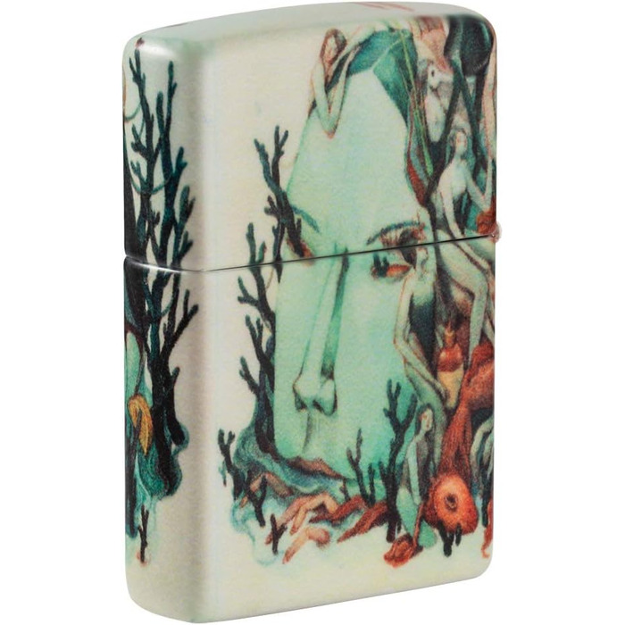 Запальничка Zippo 540 Color із малюнком Marija Tiurina, зелена, універсальний розмір