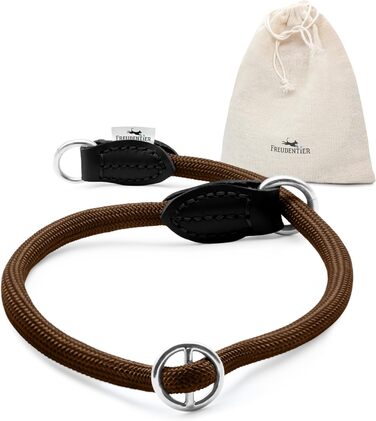 Нашийник для собак Freudentier Zugstopp - для Ретриверів, великих, середніх та малих собак (лісовий зелений)