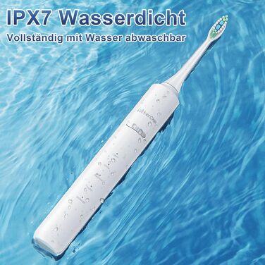 Електрична зубна щітка Betterchoi з магнітною левітацією, 41 000 VPM, 4 насадки, IPX7, 180 днів роботи, 5 режимів, таймер