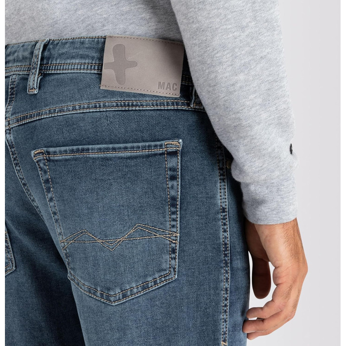 Джинси жіночі Mac Angela 5-Pocket (29W/32L, сині 0590-00-0994l-h757) - класичні, зручні