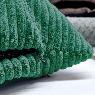 4L Textil ZOE - Лежанка для собак, м'яка, з блискавкою, 80x60 см, бежева (смужки)