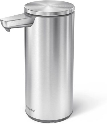 Simplehuman Rechargeable Automatic Soap Dispenser - Stainless Steel, 266ml