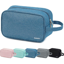 Чоловічий туалетний набір Narwey: водонепроникний, міцний, з багатьма відділеннями, чорний (B-navy блакитний)