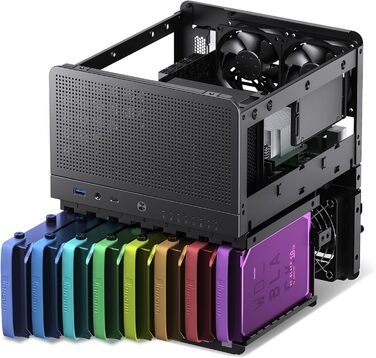 Корпус Jonsbo N3 для NAS: компактний Mini-ITX корпус з алюмінію для 8 HDD 3.5