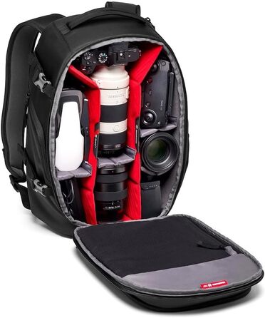 Рюкзак для камери Manfrotto Advanced Fast III з відділенням для ноутбука та змінними перегородками, Stativhalterung Gear III M Standard