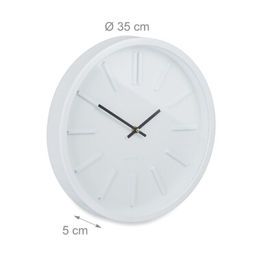 Relaxdays Wall Clock Modern