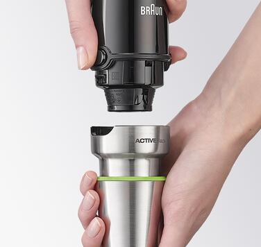 Занурювальний блендер Braun MultiQuick 9 MQ9187XLI 1200 Вт, чорний