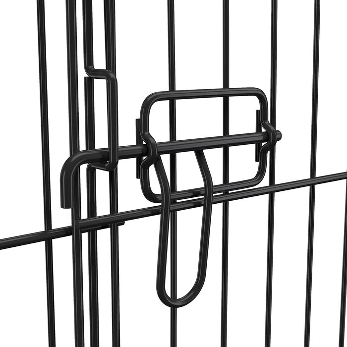 Вольєр для цуценят Yaheetech 8-секційний, 61x61 см з дверима, для собак, котів, кроликів