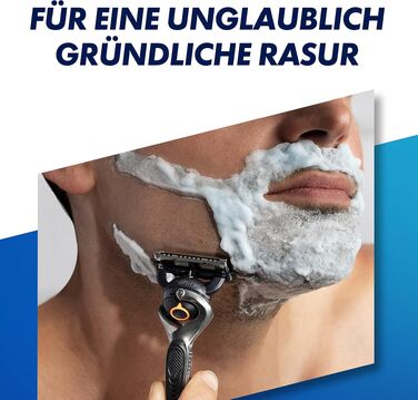 Бритва Gillette ProGlide для чоловіків, сталевий корпус, сіро-чорна, набір 12 шт.