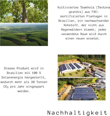 Дерев'яний обробний дошка Erke Schneidebrett з текового дерева, 44 x 29.5 x 3.2 см, з жолобом для соку, товщина 3.2 см