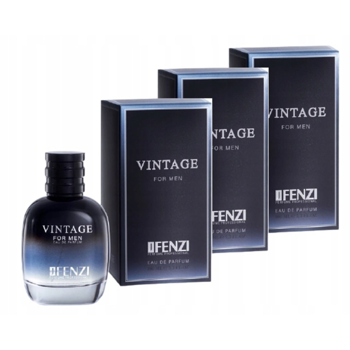 Чоловіча парфумована вода JFenzi Vintage, 100 мл