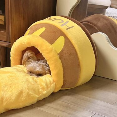 Cat bed, cat cave, cozy cat bed, cat nest honey pot, for small cats
