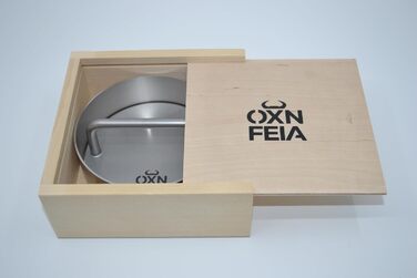 Прес для бургерів Oxnfeia, нержавіюча сталь, 2 шт, діаметр 11 см, для рівномірних котлет, стійкий до іржі, можна мити в посудомийній машині