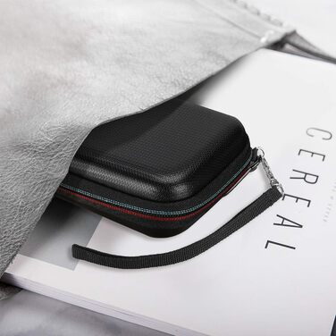 Чохол ProCase для SSD Samsung T7/T7 Touch (500GB, 1TB, 2TB) - Захисний кейс з силіконовою вставкою, чорний