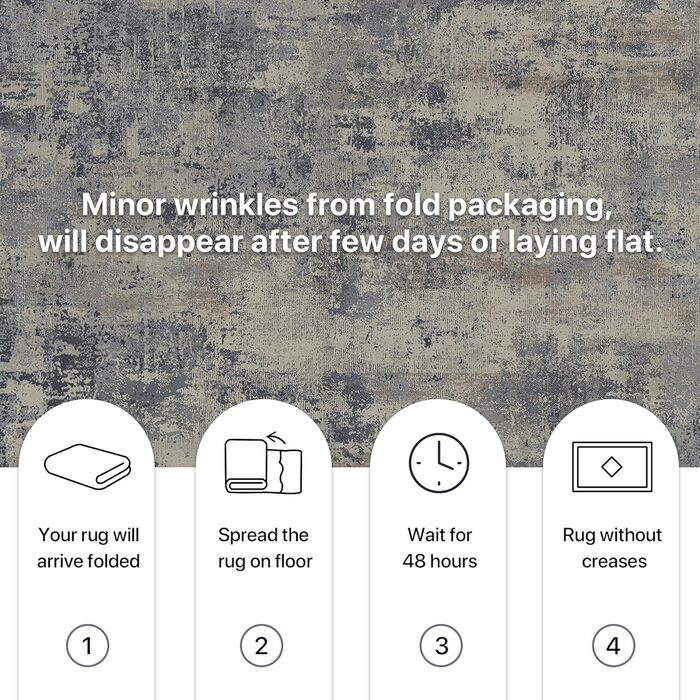 Килимок для вітальні BEIMO, абстрактний дизайн, короткий ворс, 120x170 см, антиковзаючі, для спальні, ванної, кухні, коридору, блакитний