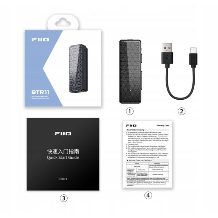 Портативний підсилювач для навушників FiiO BTR11