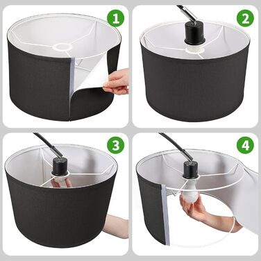 Торшер для вітальні JASMIN I з LED E27, чорний абажур 33 см, з вимикачем на нозі, торшер-арка, вінтажний стиль, підходить для спальні, готелю