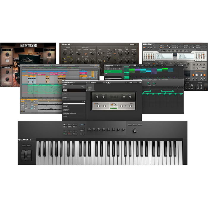 Native Instruments Komplete Kontrol A61 - MIDI-клавіатура з 61 клавішею