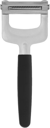 Mercer Culinary M15960 Julienne Vegetable Peeler, Stainless Steel, Black