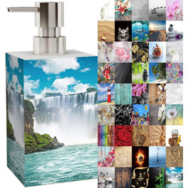 Дозатор мила | Широкий вибір стильних дозаторів для ванної кімнати | Сучасний дизайн, ефектний водоспад