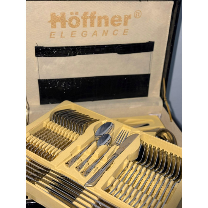 Набір столових приборів Hoffner Elegance, 72 предмети