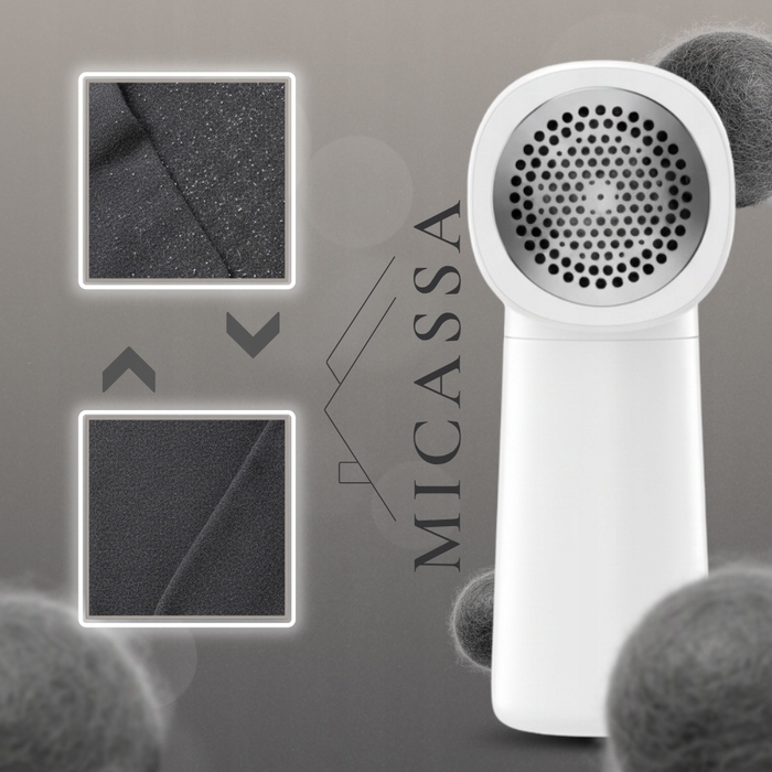 Машинка для видалення ковтунців Hikey F10, біла