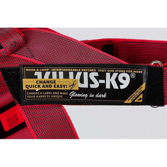 Шлейка Julius-K9 IDC® Color & Gray® чорно-сіра S / Mini