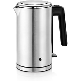 WMF Lono Stainless Steel Kettle 1.6l, Electric Kettle with Scale Filter, 2400 W, Illuminated Water Level Indicator, Matte Stainless Steel