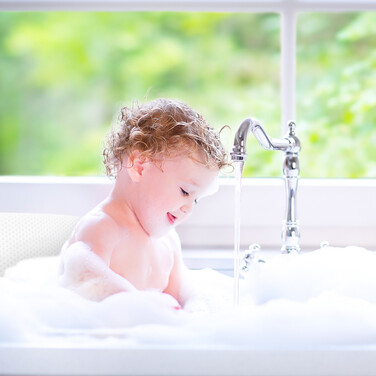 Relaxdays Bath Pillow with Suction Cups