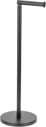 Підставка для туалетного паперу WENKO, чорна, з місцем для 4 рулонів, 21 x 55 x 17 см