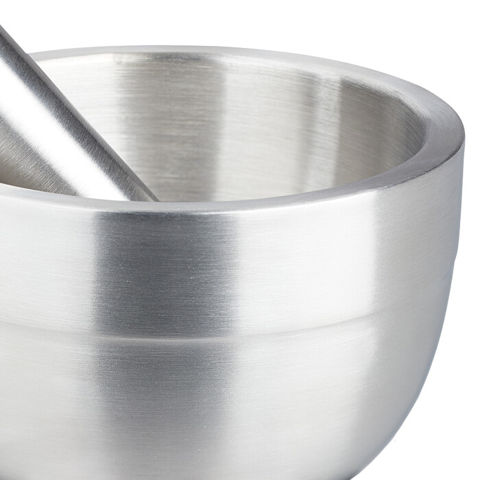 Ступка Relaxdays з нержавіючої сталі pestle