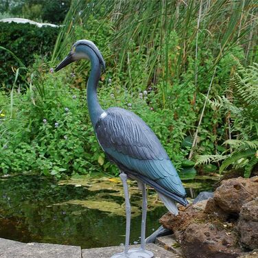 Garden Ornament and Bird Repellent, Heron