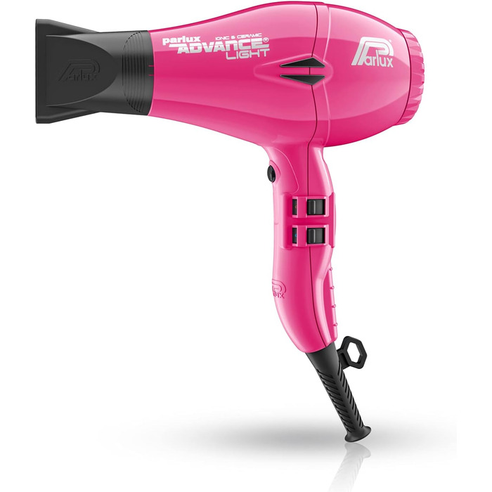 Фен Parlux Profi-Ionen Advance Light Ionic & Ceramic білий (рожевий) без Softstyler