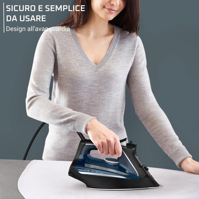 Rowenta Pro Master: Професійний праска з потужною подачею пари, точний ніс, довговічна робота, енергозбереження (DW8209F0)