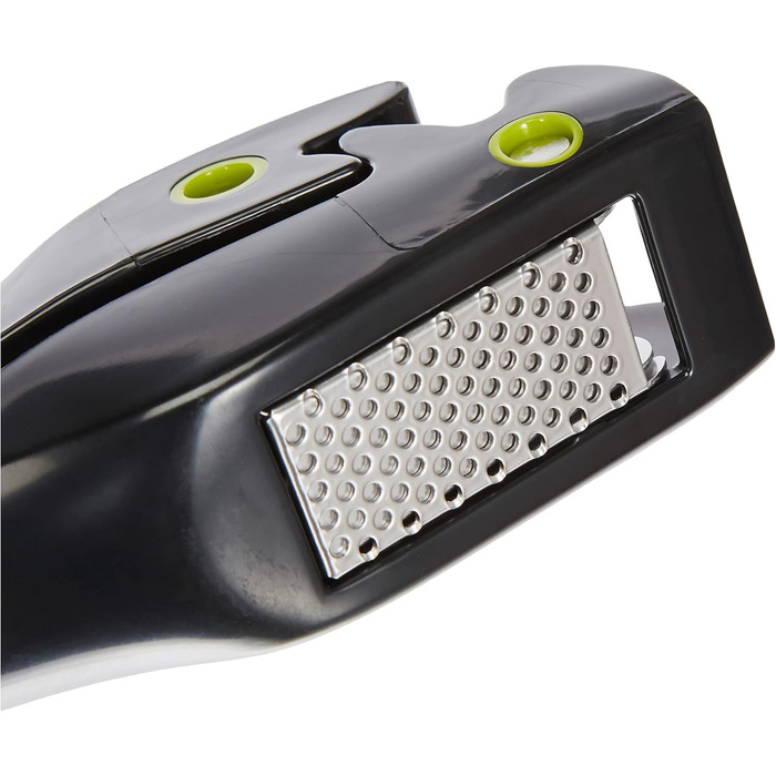 Пресс для часнику IBILI Easycook, нержавіюча сталь, срібно-чорний-зелений, 19 x 4 x 6 см