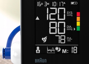Тонометр на плече Braun ExactFit 3 BUA6150 з функцією визначення аритмії та чохлом