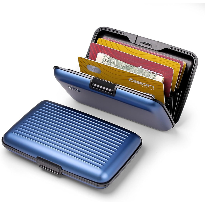 Картодзеркало ÖGON DESIGNS Smart Case Stockholm V1 Marineblau з RFID захистом