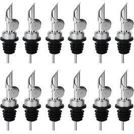 Виливники для пляшок BALTRE (6 шт.) з 6 адаптерами: для олії, вина, спиртних напоїв, кави, сиропу