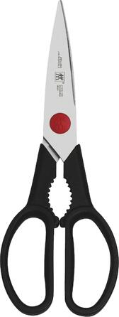 Універсальні кухонні ножиці ZWILLING Twin L, 20 см, з нержавіючої сталі, для правшів та лівшів, чорні