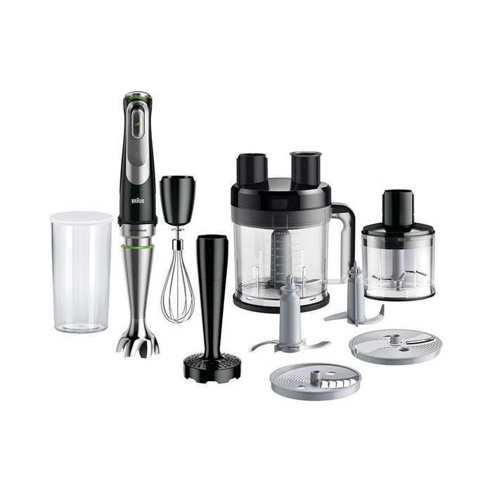 Занурювальний блендер Braun MultiQuick 9 MQ9187XLI 1200 Вт, чорний